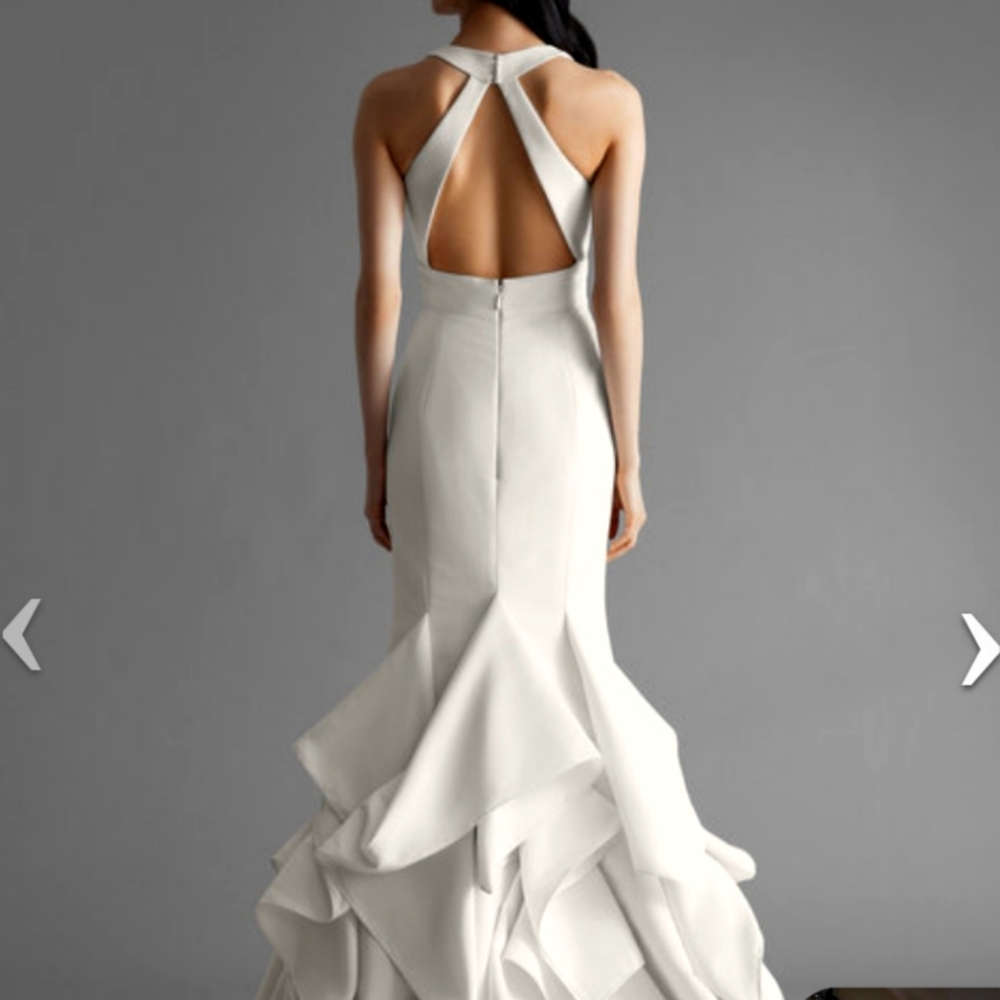 Beautiful wedding gown